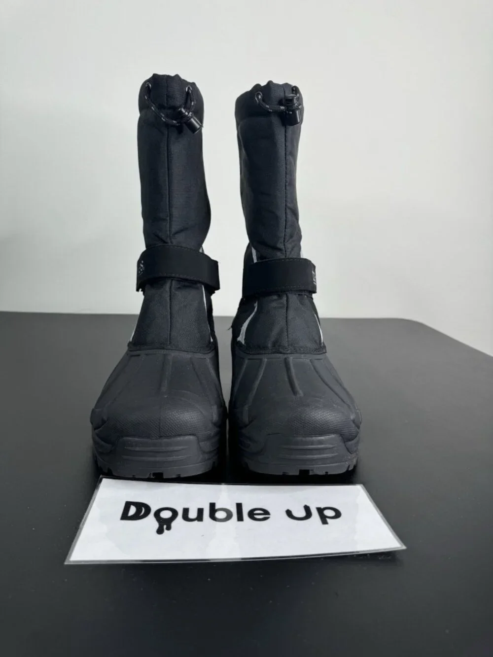 Totes Will Waterproof Snow Winter Boots Black Thermolite Lining Men Size 13